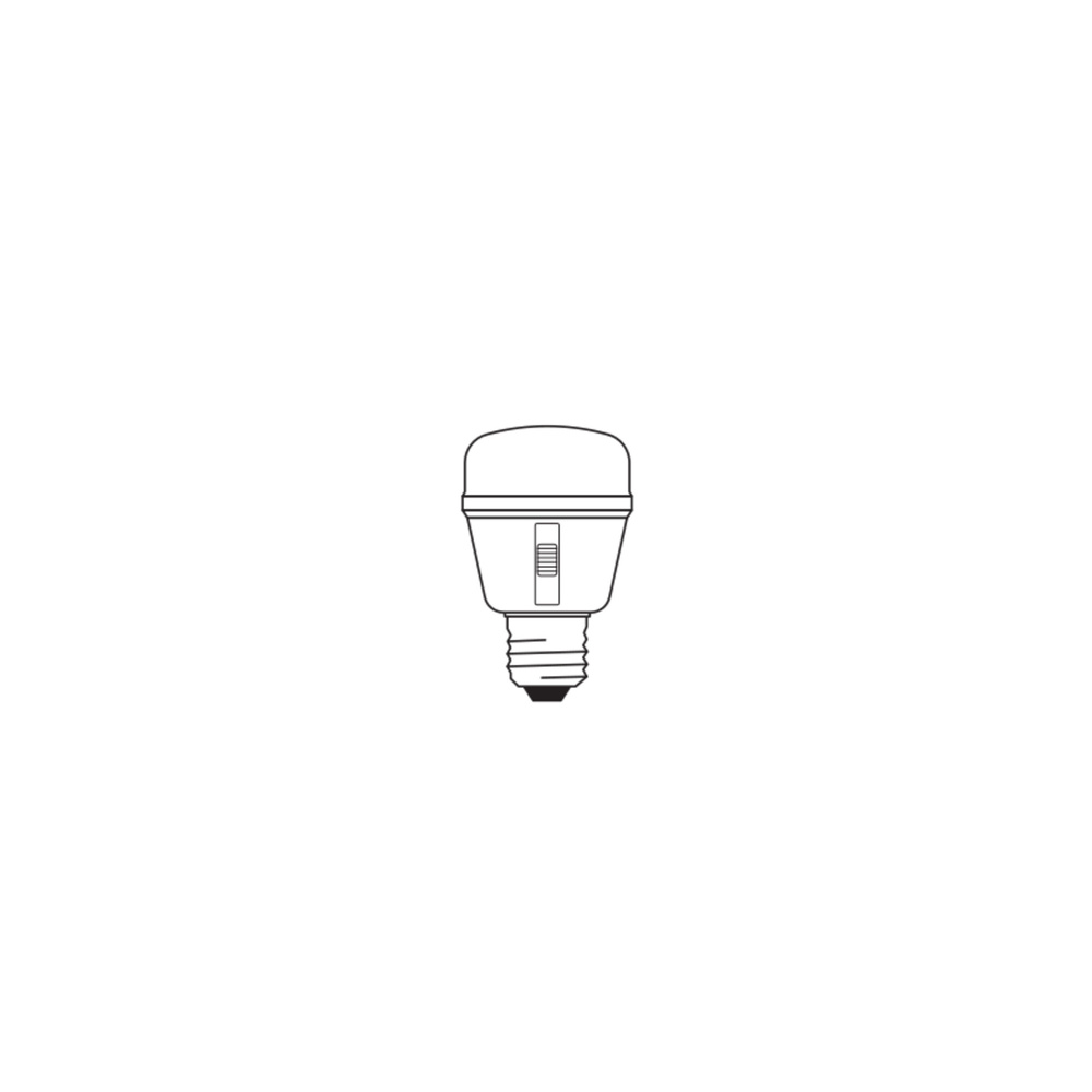 Osram 3-Lichtspektrum-Pflanzenlampe, 10 W, 330 lm, E27, klar, LED STAR GROW T 60