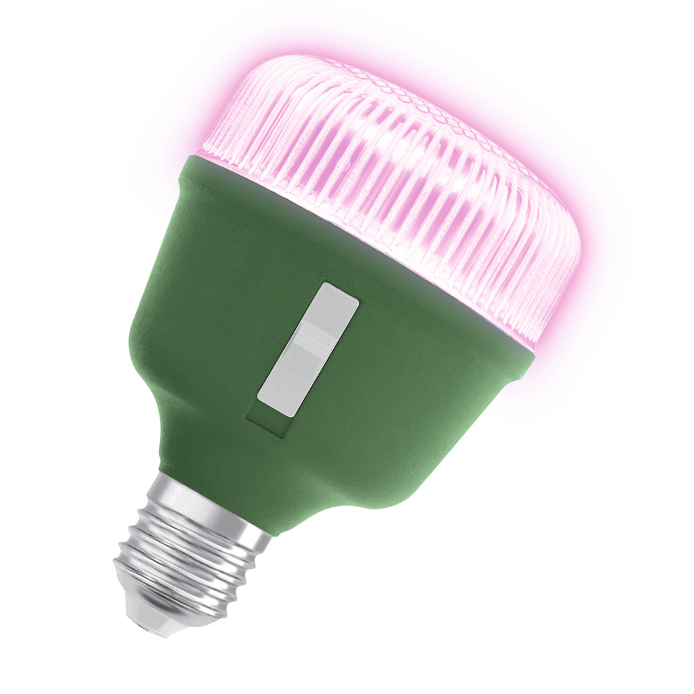 Osram 3-Lichtspektrum-Pflanzenlampe, 20 W, 650 lm, E27, klar,  LED STAR GROW T 80