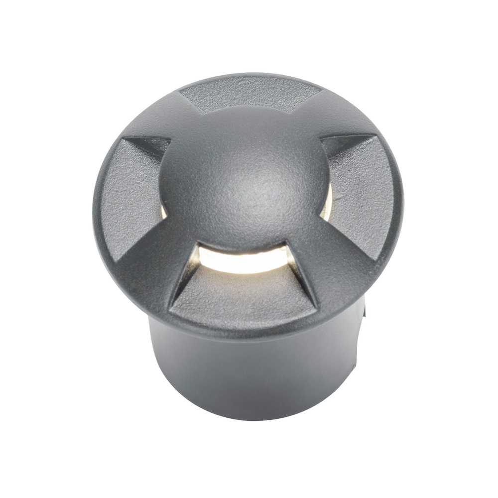 Die Bold Aluminium LED Bodenleuchte, DC 24V, 1W,3000K
