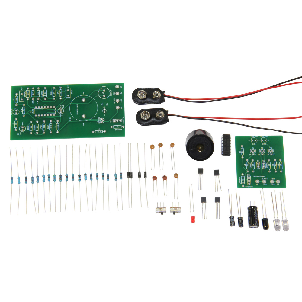 SOL-EXPERT Infrarot-Lichtschranke Lötbausatz, Sender-Empfänger-System