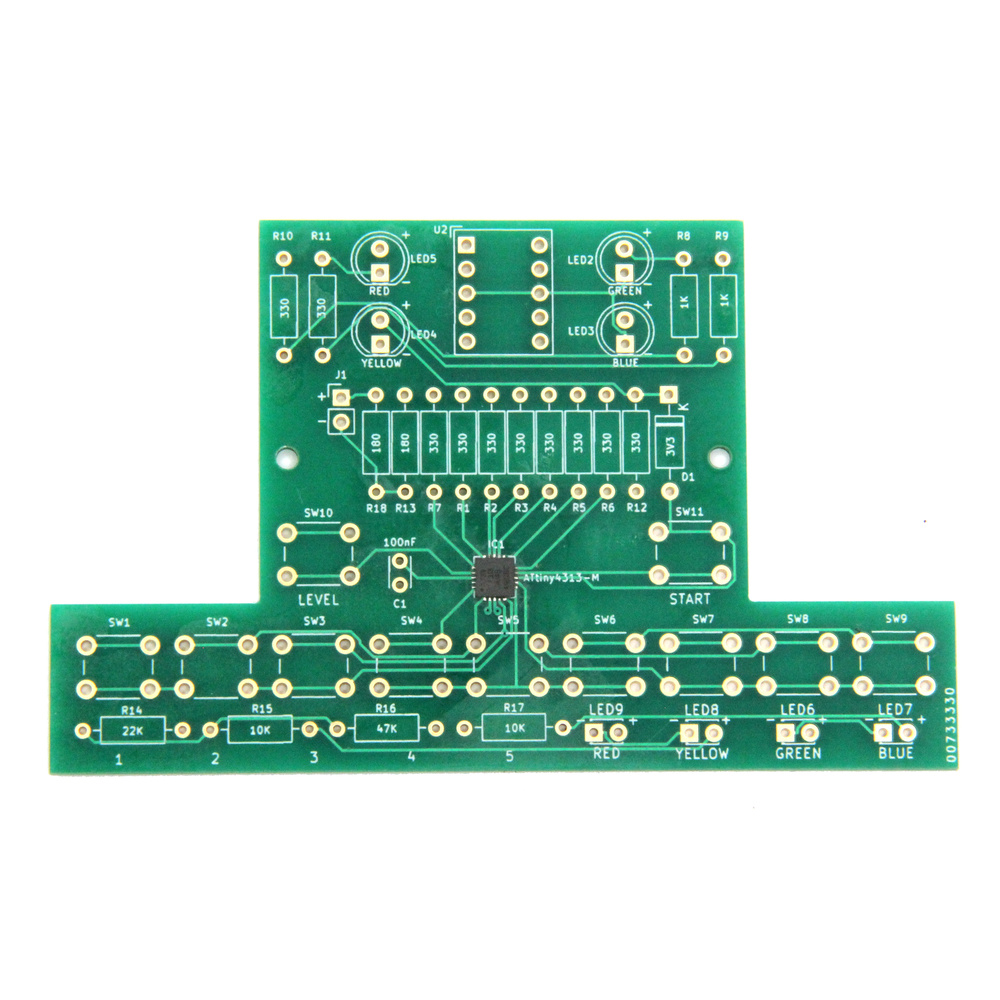 SOL-EXPERT TrainYourBrain Lötbausatz, Reaktionsspiel mit LED-Anzeige und Tastersteuerung