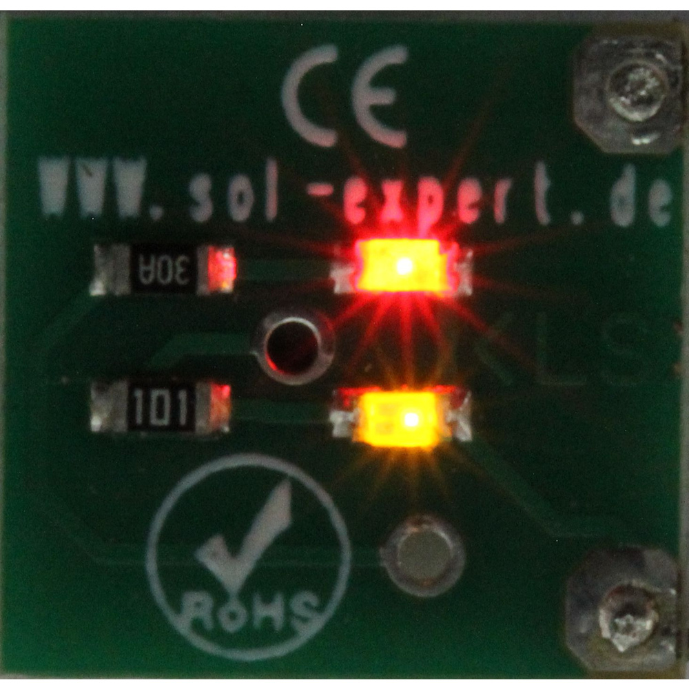 SOL-EXPERT Lötbausatz „Lagerfeuer im Modell“, LED-Flackereffekt, 9V-Betrieb