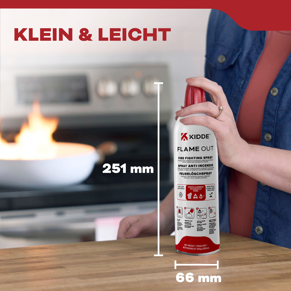 KIDDE KFS-500 "Flame Out" FeuerlöschsprayPFAS frei