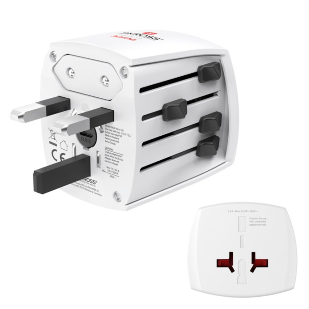 Weltreiseadapter "MUV Micro", 2-polig