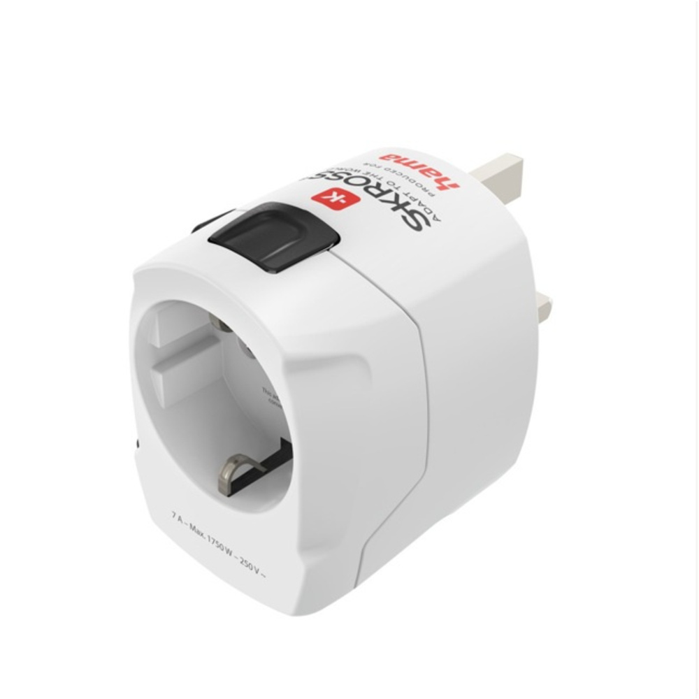 Weltreisestecker "World Travel Pro", 3-polig