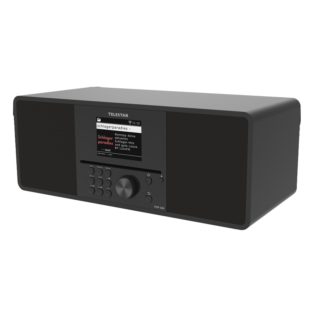 TELESTAR TOP 300, Stereo DAB+, UKW, Internetradio, CD