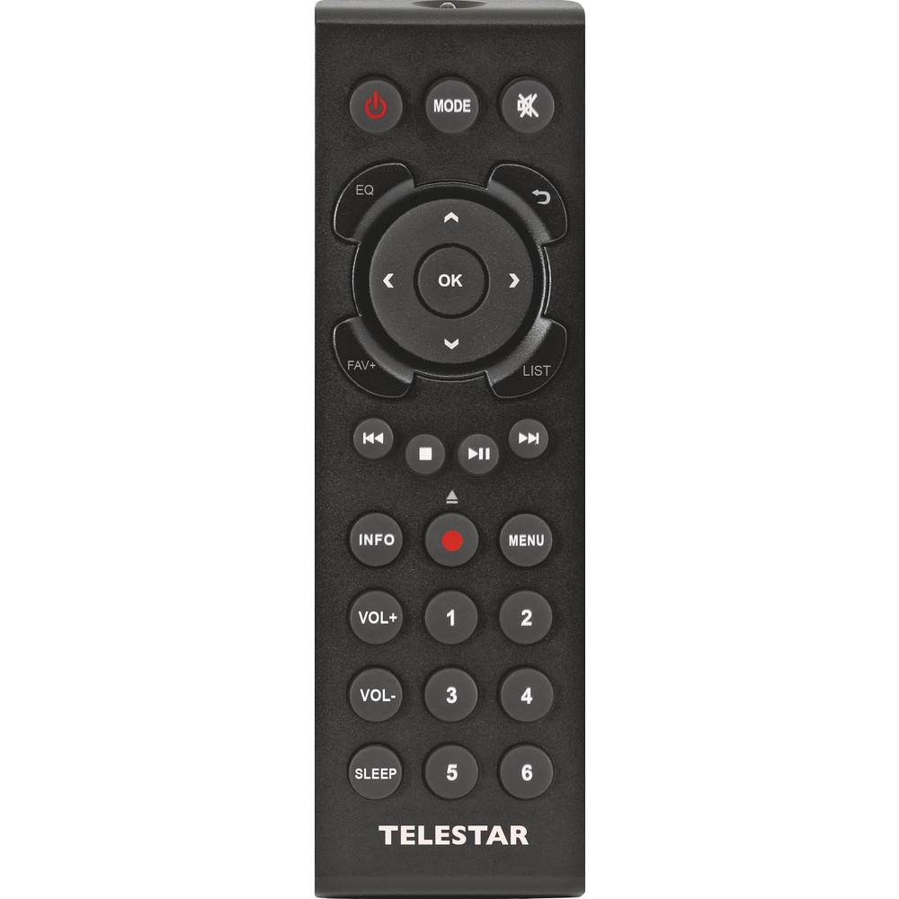 TELESTAR TOP 300, Stereo DAB+, UKW, Internetradio, CD