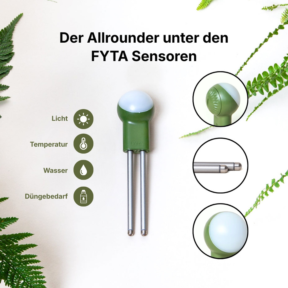 FYTA Beam G2 3er Set, Smarte Pflanzensensoren | Smart Home