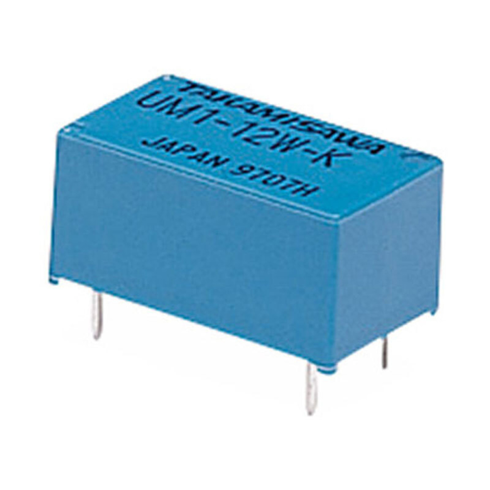 Miniatur-Relais, 12 V/720-Ohm-Spule, 1 x ein, 1 x aus, UM1-12 W-K