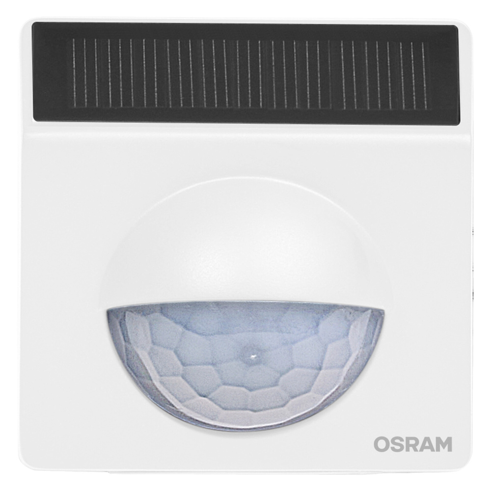 SMART+ Smart Home Bewegungsmelder mit Solarmodul, WLAN, weiß
