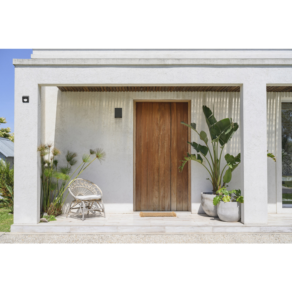 SMART+ Smart Home Bewegungsmelder mit Solarmodul, WLAN, anthrazit