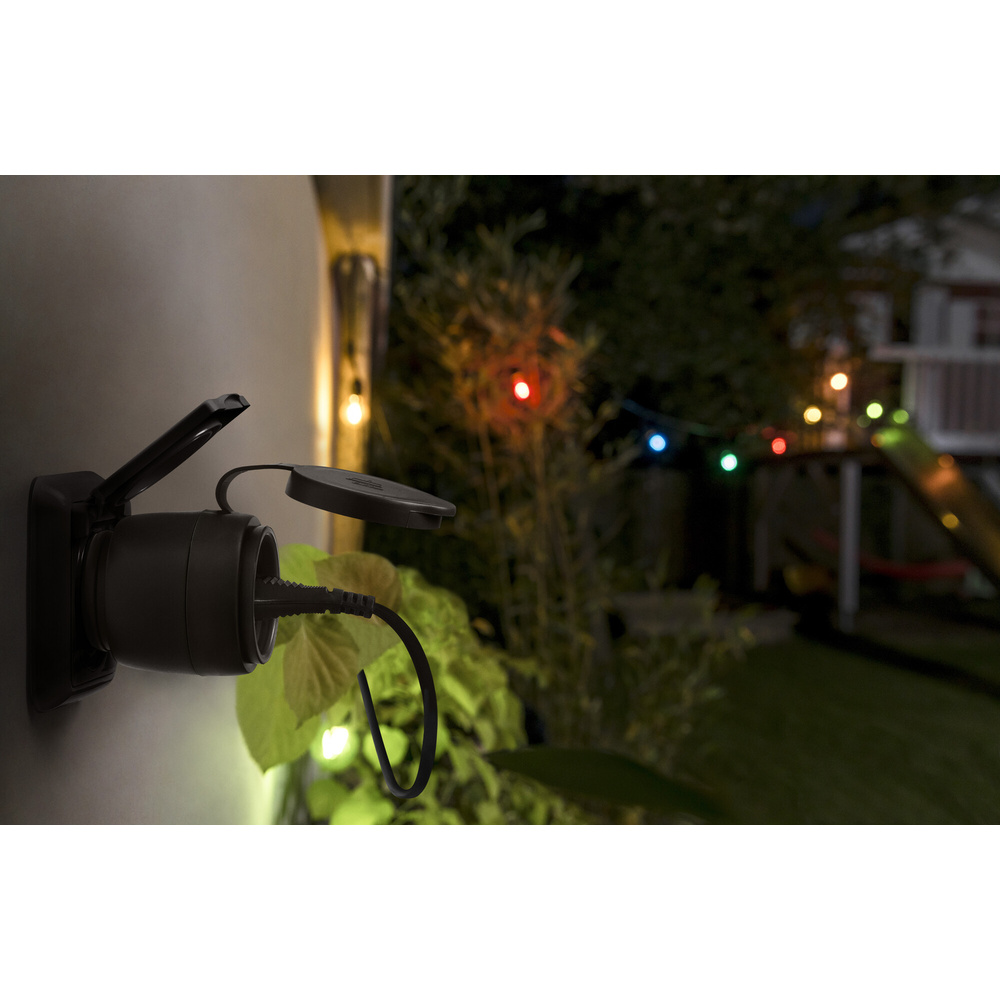 SMART+ Smart Home Outdoor Plug mit Energiemessung,  WLAN, Matter