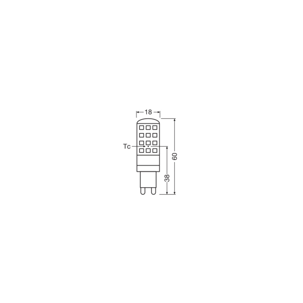 SMART+ Smart Home G9 Leuchtmittel, WLAN, 3,5W, Tunable White, G9, 230V