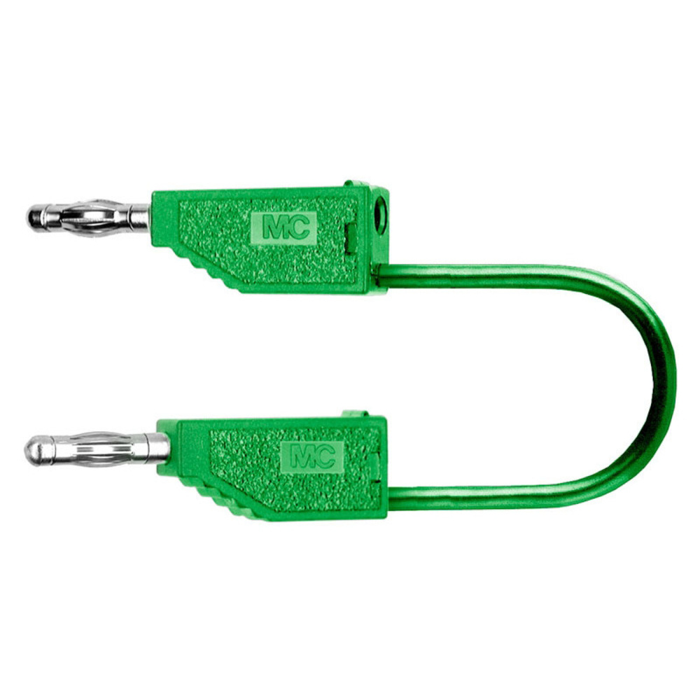 PVC-Verbindungsleitungen 19A, 1m, grün, 4 mm