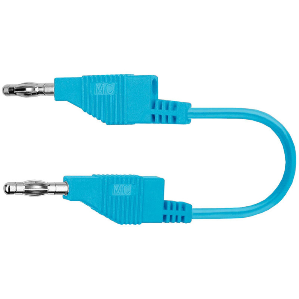 Silikon-Verbindungsleitungen 4 mm, 15A, 1m, blau