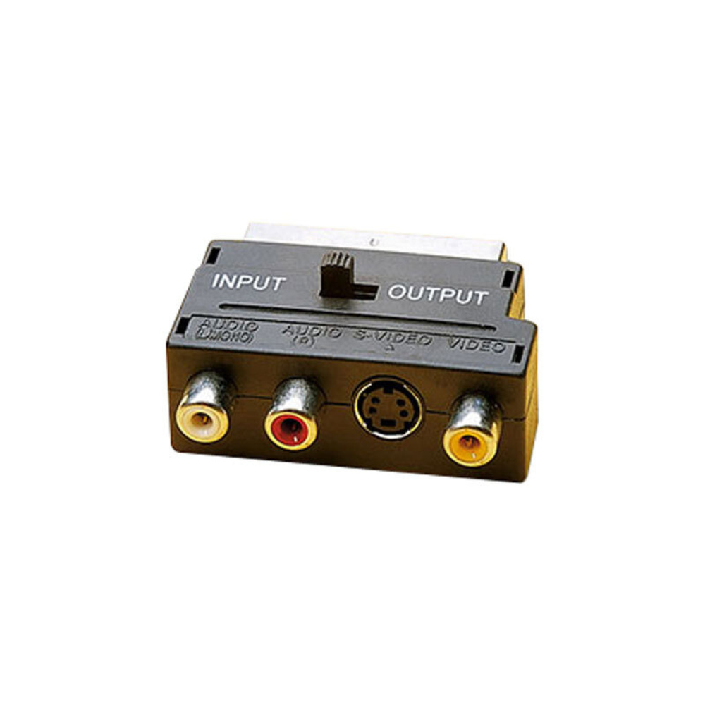 Scart-Adapter auf S-VHS oder Cinch