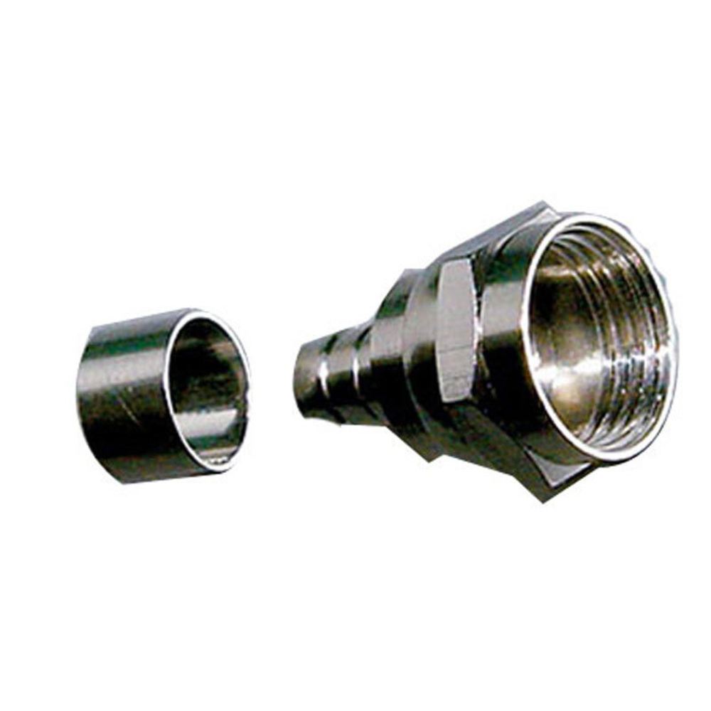 F-Stecker für Kabel bis 6 mm (RG-59)