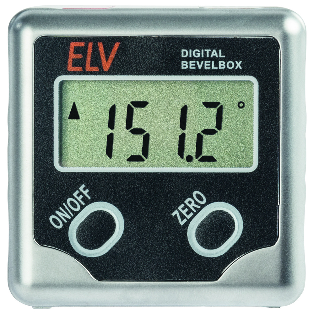ELV Bevel-Box 360° Neigungssensor, digitale Wasserwaage