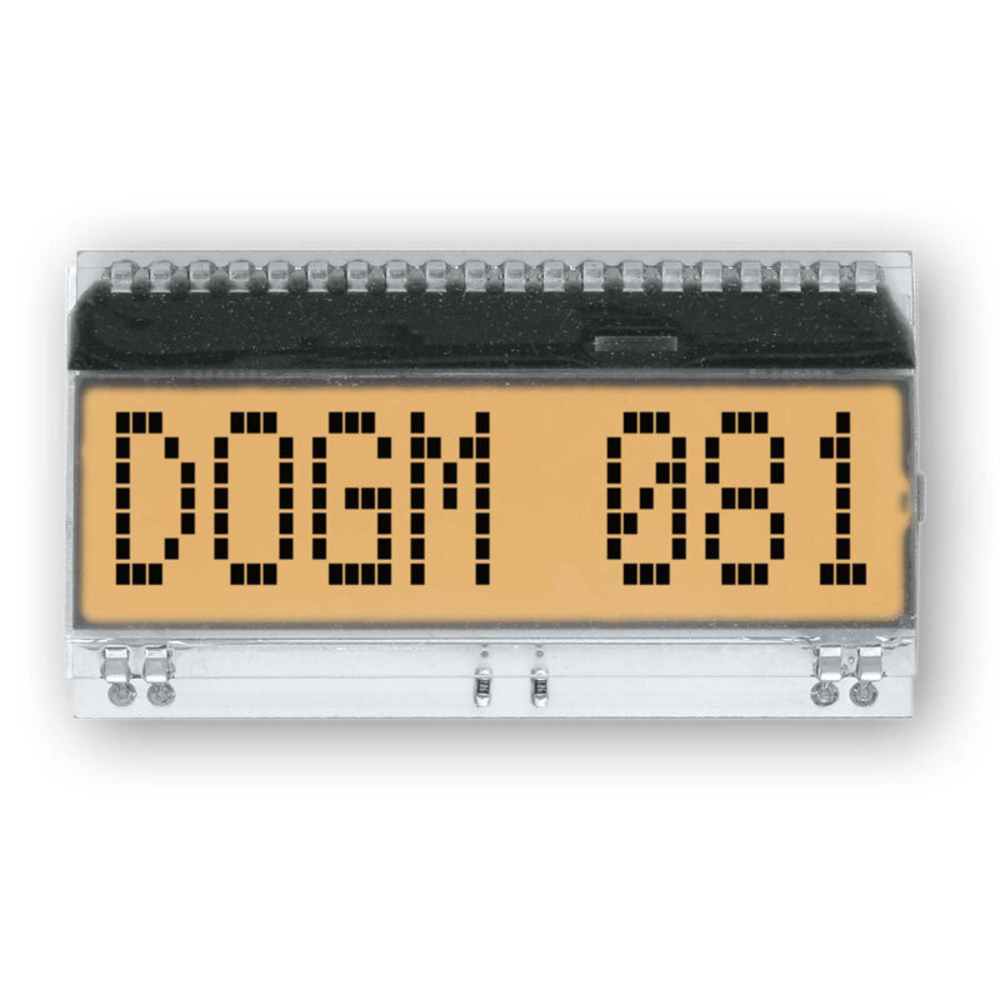 Electronic Assembly LCD-Punktmatrixdisplay EA DOGM081W-A 11.97 mm 1x8