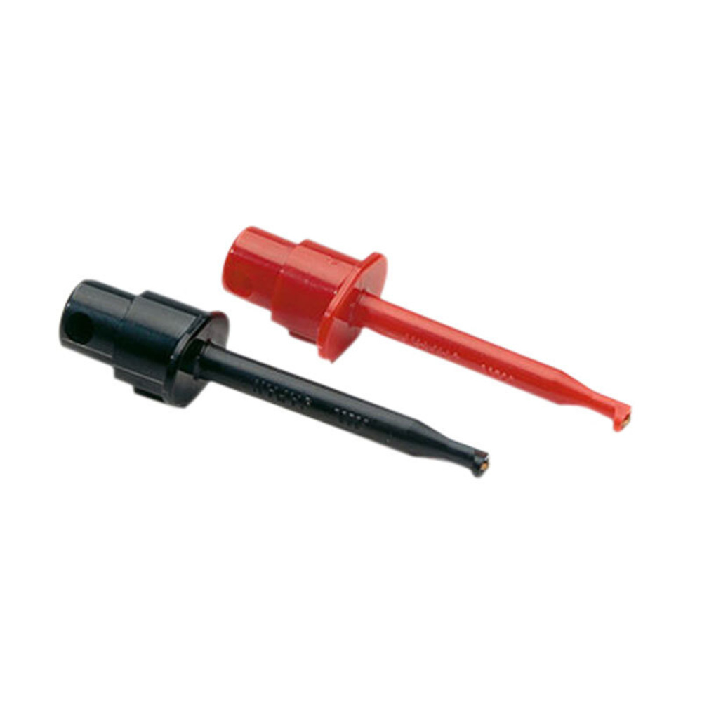 Miniatur-2-mm-Abgreifer KPS1/B2, Schwarz