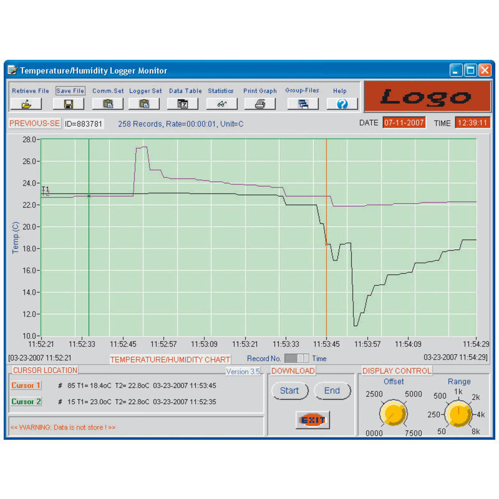 ELV 2-Kanal-Temperatur-Datenlogger