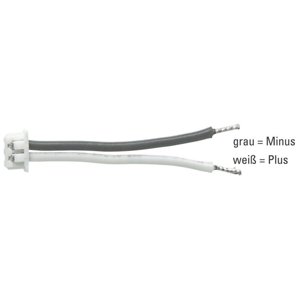 ELV 2 pol.- Anschlussleitung passend für Miniatur-Stiftbuchse, 80 cm