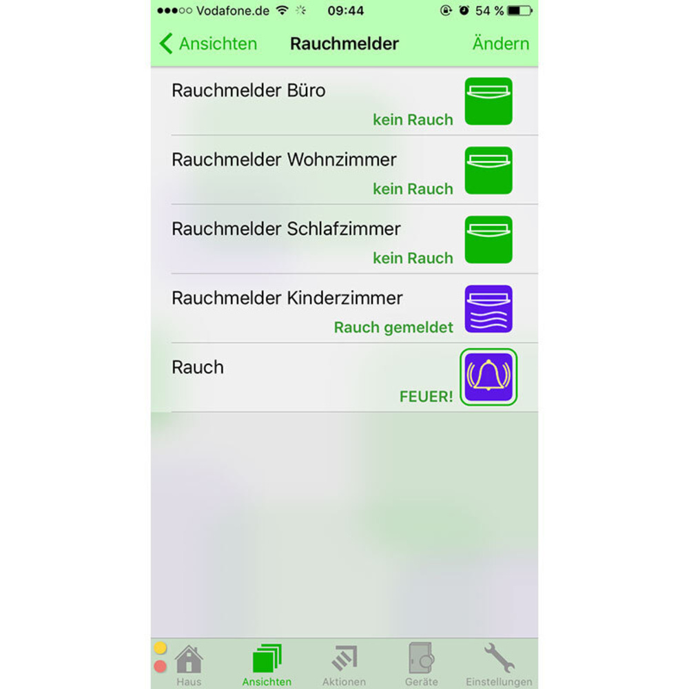 Homematic Funk-Rauchmelder HM-Sec-SD, 3er-Set