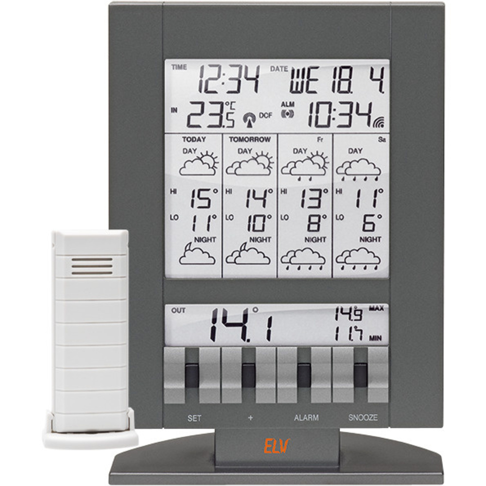 Funk-Wetterdaten-Empfänger WFC 310, Wetterstation
