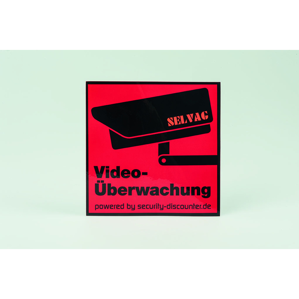 Aufkleber "Video-Überwachung"