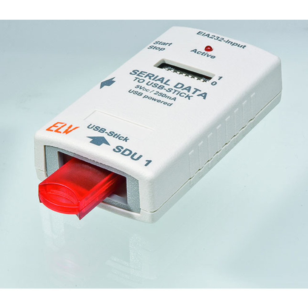 ELV SDU 1 Serieller Datenlogger für USB-Sticks