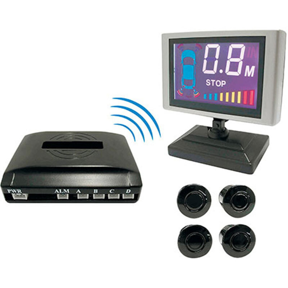 Funk-Ultraschall-Einparkhilfe mit Display
