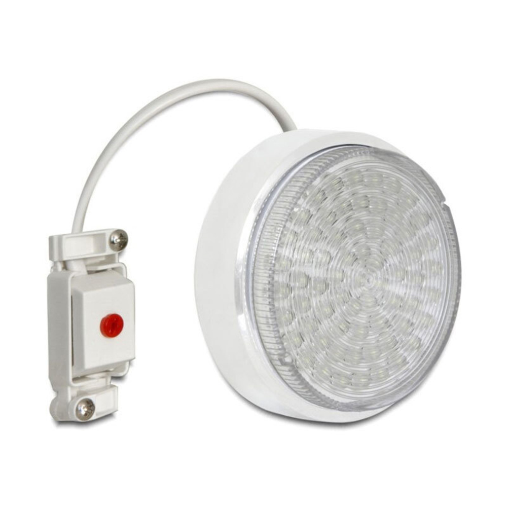 Delock Lighting Aufbaufassung GX53, weiss, rund