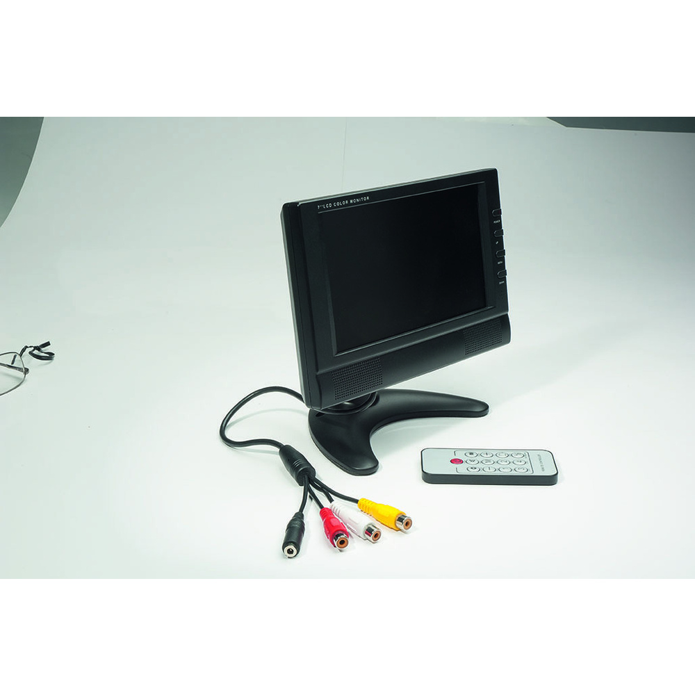 LCD-Monitor mit 2,4 GHz Funk-Empfänger