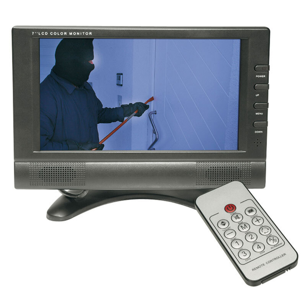 LCD-Monitor mit 2,4 GHz Funk-Empfänger
