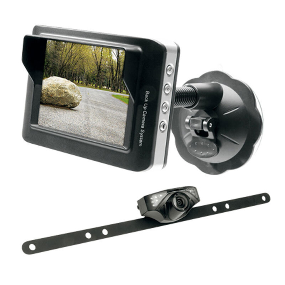 ELV Funk-Video-Einparksystem mit 9,14-cm-Monitor und Rückfahrkamera