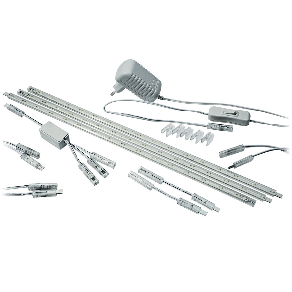 LED-Lichtleisten-Set, warmweiß