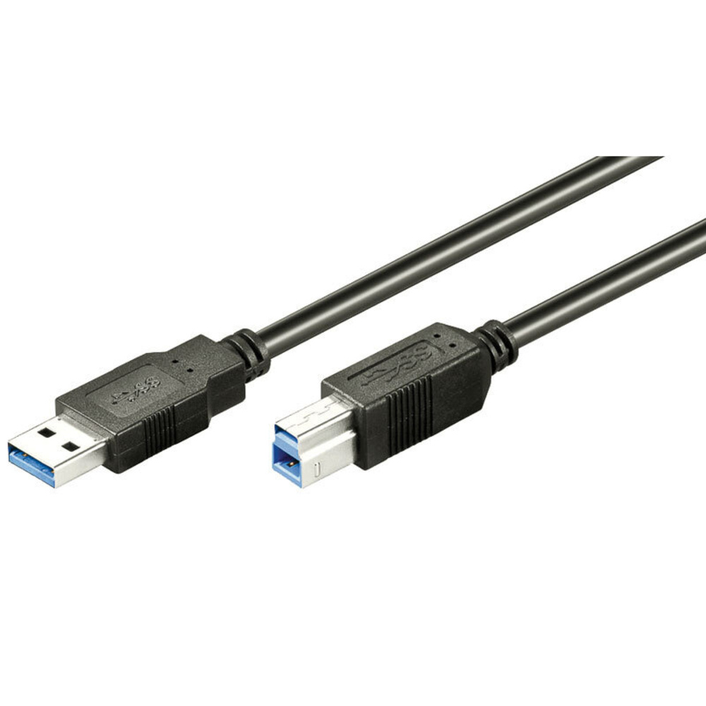 USB 3.0 Kabel, USB-Stecker (Typ A) auf USB-Stecker (Typ B) 3,0 m