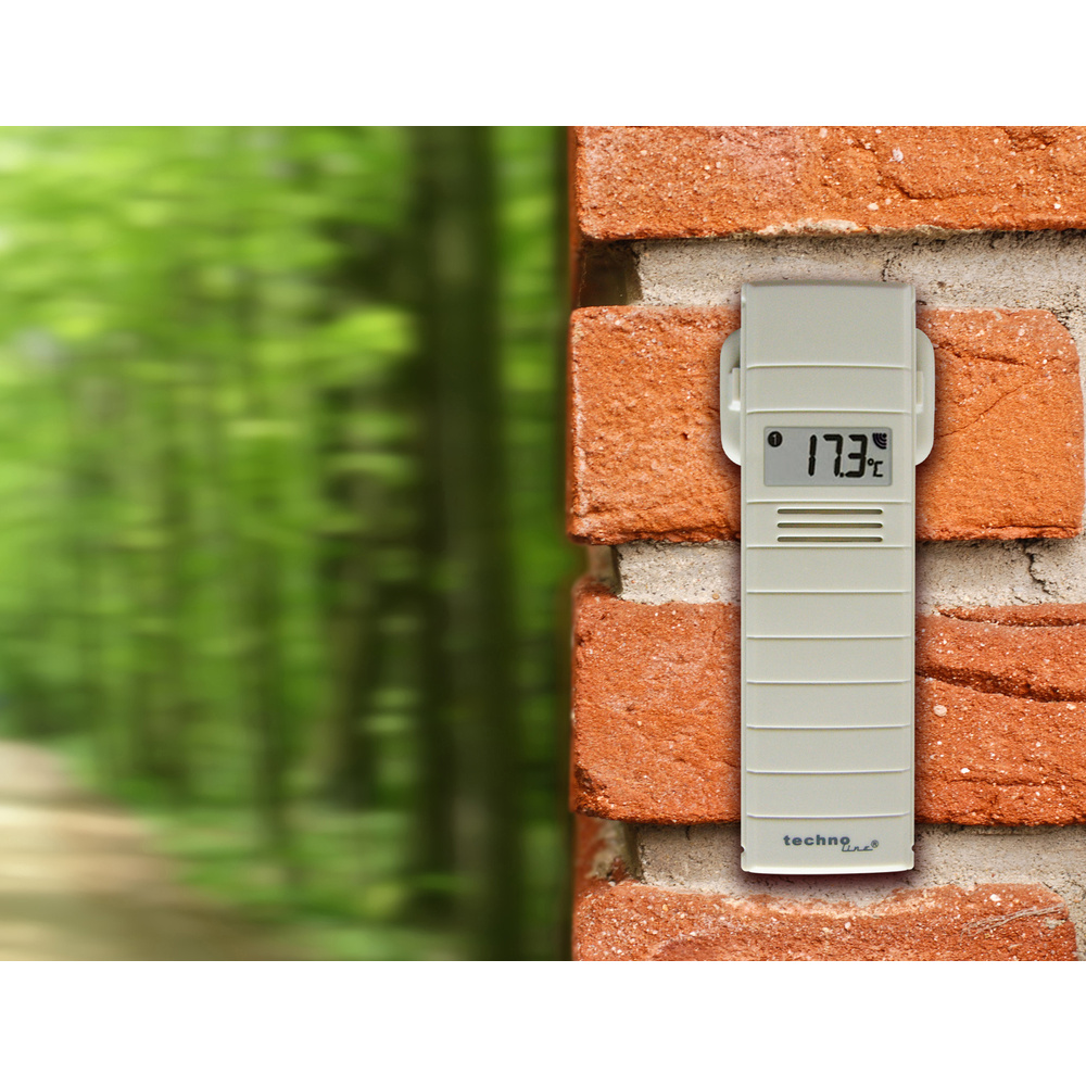 technoline Funk-Außensensor/Thermo-/Hygrosensor TX35 DTH-IT für WETTERdirekt-Stationen, 868 MHz