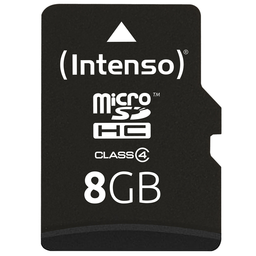 Intenso Speicherkarte microSDHC, Class 4, 21 MB/s, 8 GB