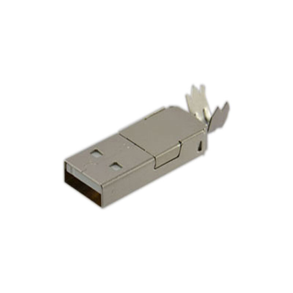 USB-Stecker 2.0 Typ A, mit Lötanschluss
