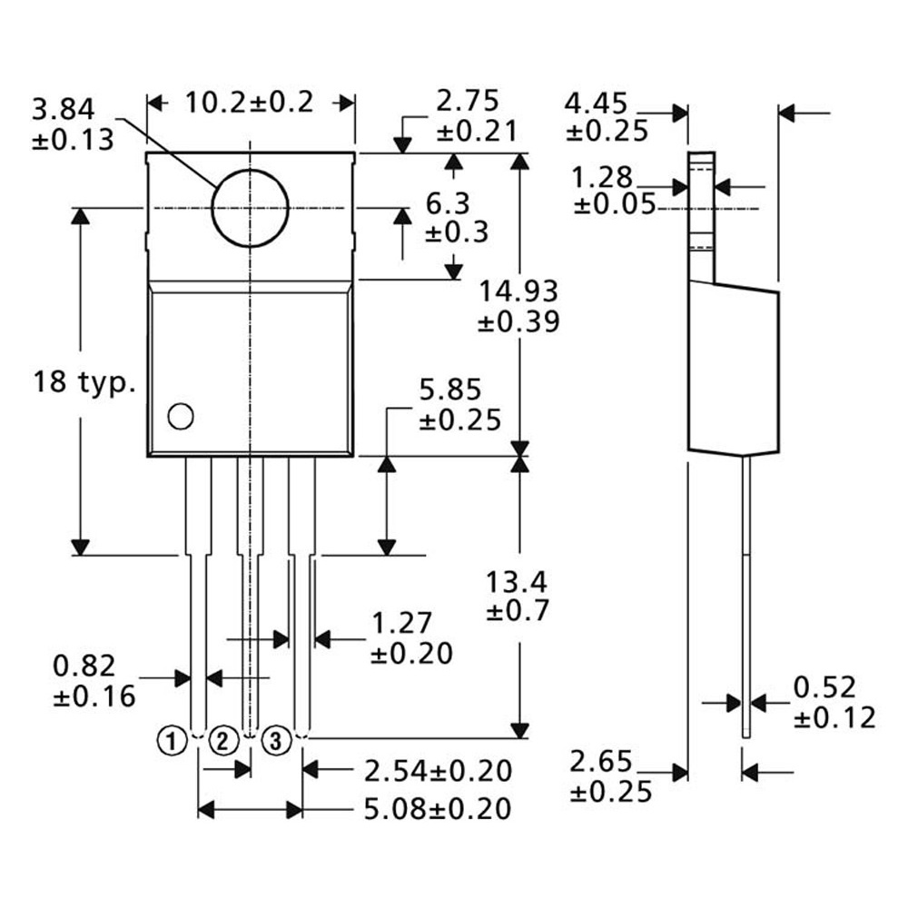Spannungsregler LM 350 T