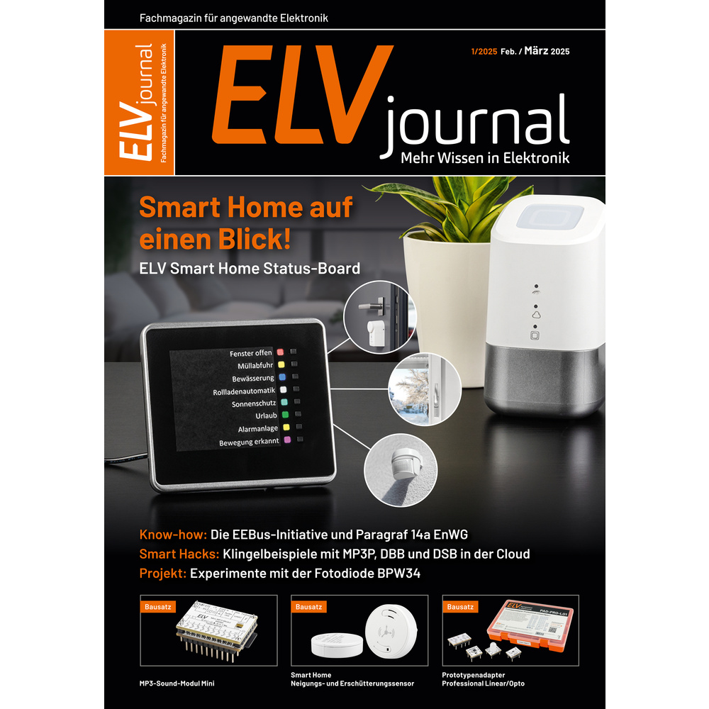 ELVjournal Ausgabe 1/2025 Digital (PDF)