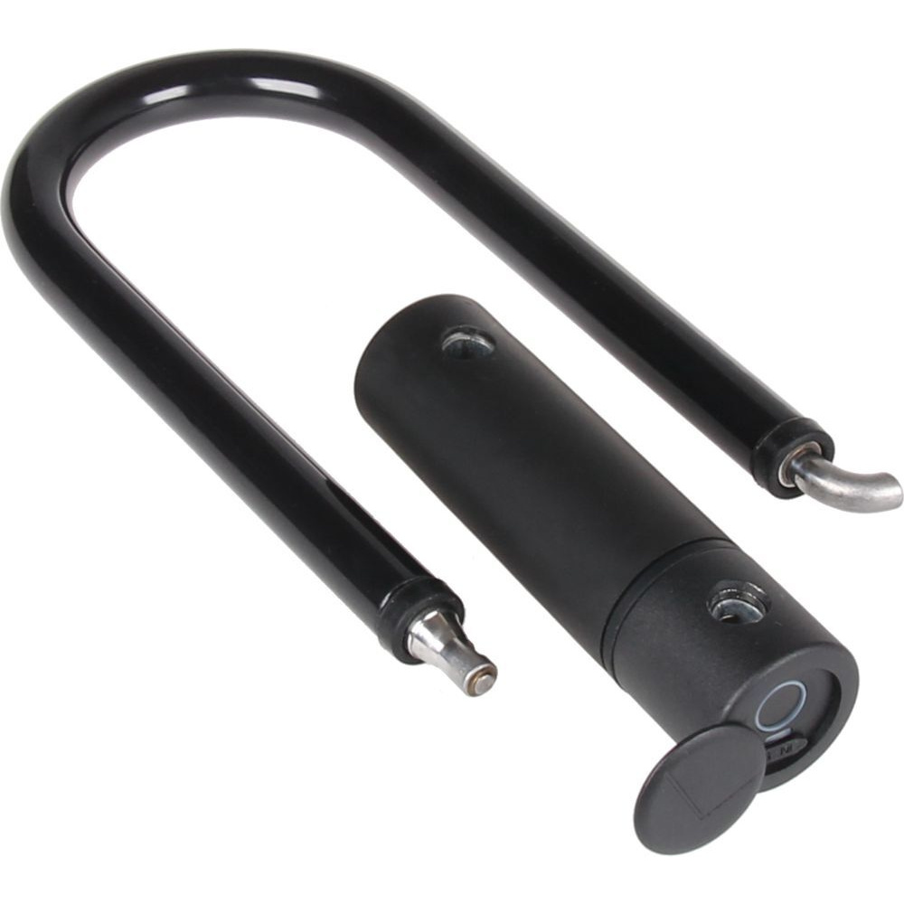 Joy-IT Bügelschloss Joy-Lock II, mit Fingerabdrucksensor, 10 Fingerabdrücke anlernbar, Akku, IP65