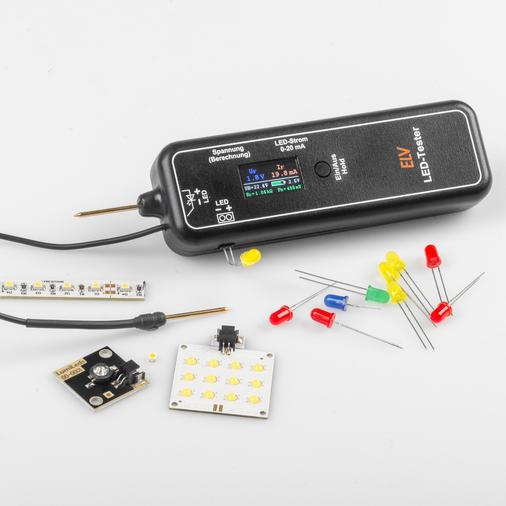 Leser testen den ELV Bausatz LED-Tester 2, LED-T2