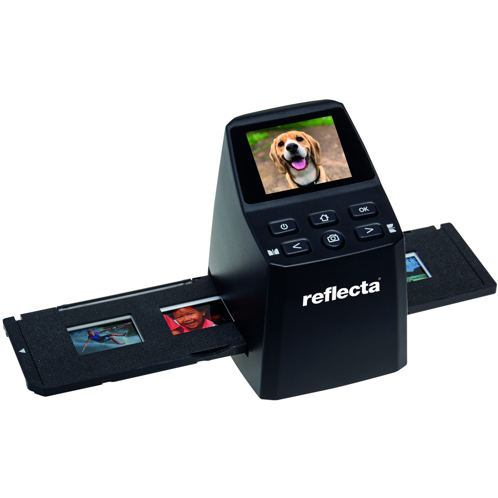 reflecta Dia-/Negativscanner x22-Scan, 8 Megapixel, LC-Display 5,8 cm (2,3"), RGB-Farbanpassung
