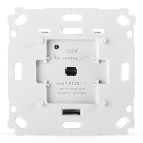 Homematic IP Smart Home Rollladenaktor für Markenschalter, HmIP-BROLL-2