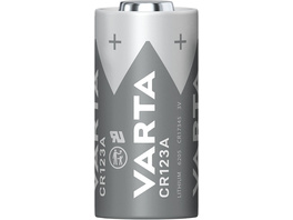 VARTA 2er-Set Professional Lithium Batterie CR123A, 1600 mAh, 3 V