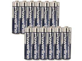 Panasonic 12er-Set Powerline Alkaline Batterie LR6 (Mignon/AA)