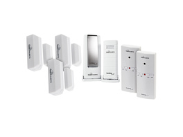 Mobile Alerts Sicherheits-Set 1x Gateway, 1x Temperatursensor, 3x Fensterkontakt, 2x Alarmgeber