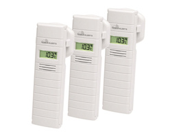 Mobile Alerts 3er-Set Temperatur-/Luftfeuchtigkeitssensor MA10200 mit LC-Display